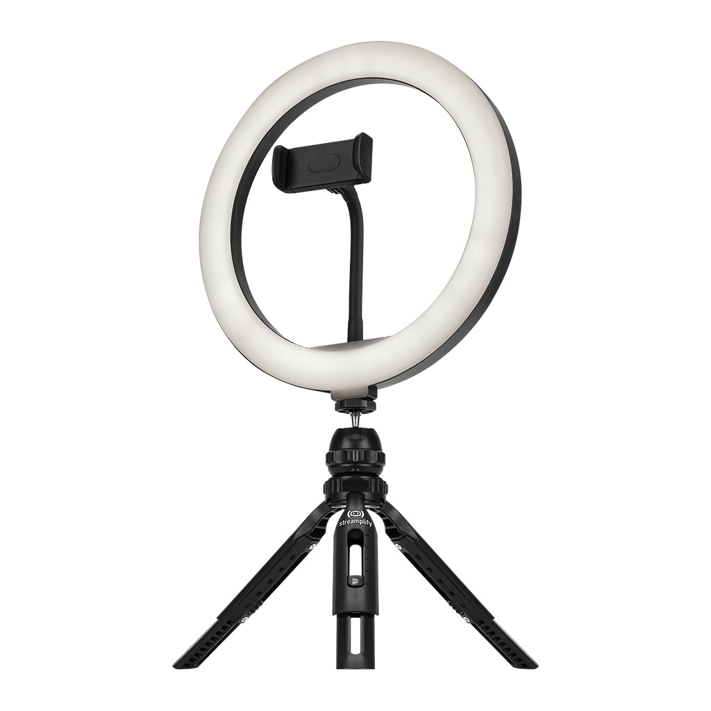 Streamplify LIGHT - 10 Ring Light - Black 