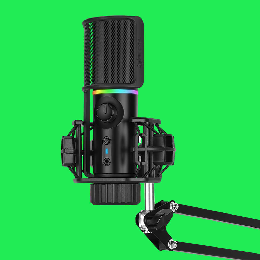 Microphone Streamplify Mic Arm RGB avec bras de montage (Noir) à prix bas